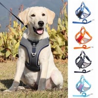 Breathable mesh dogs harness