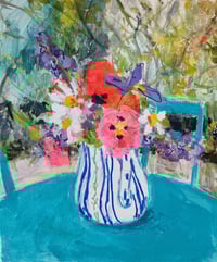 Summer Table Flowers 