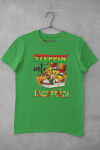 Image 1 of Women's Juneteenth Sneaker Girl T Shirt