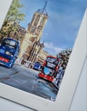 Original print of Tom Tower in Oxford 