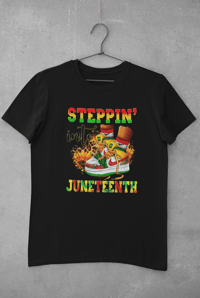 Image 4 of Women's Juneteenth Sneaker Girl T Shirt