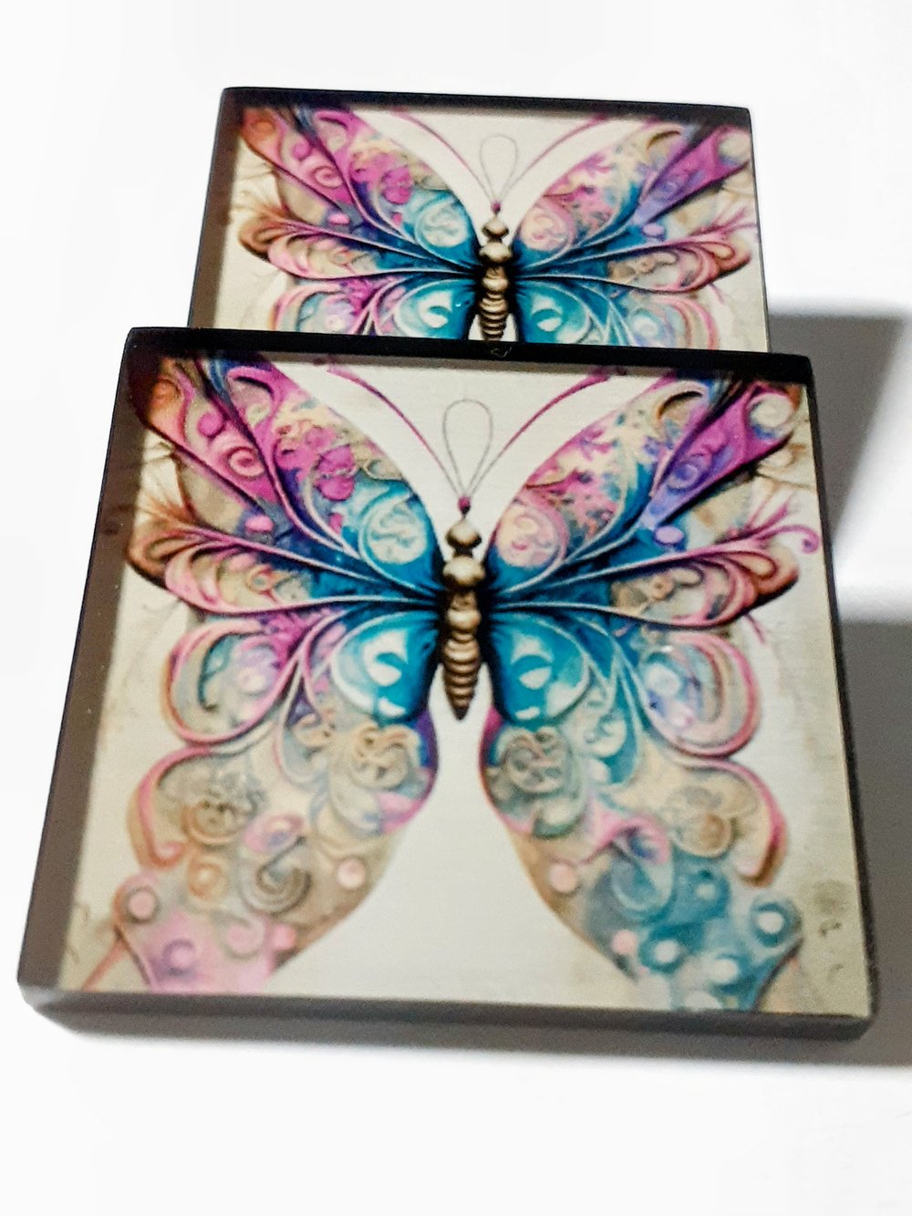 Image of AI, Sublimation, Butterfly, Studs earrings