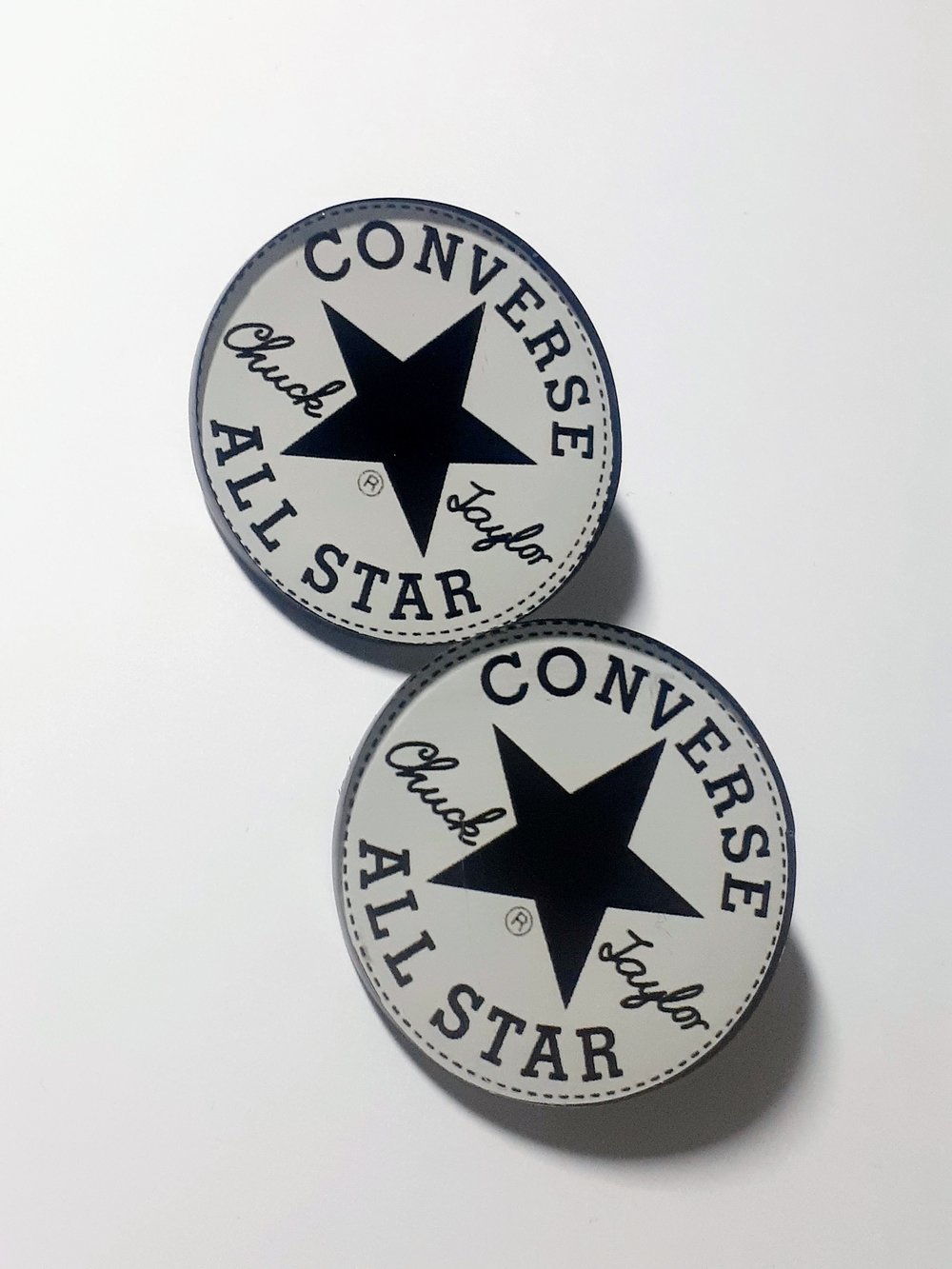 Image of All Star, Sublimation, Designer Inspired, Studs Earrings