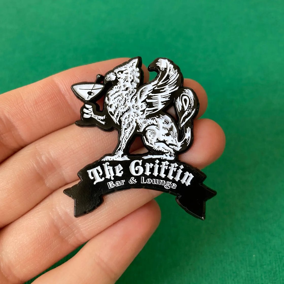 Image of DTLV The Griffin Bar Pin