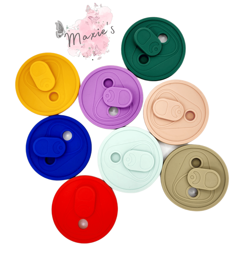 Image of Reusable Dishwasher Safe Silicone Lids for Round Glassware