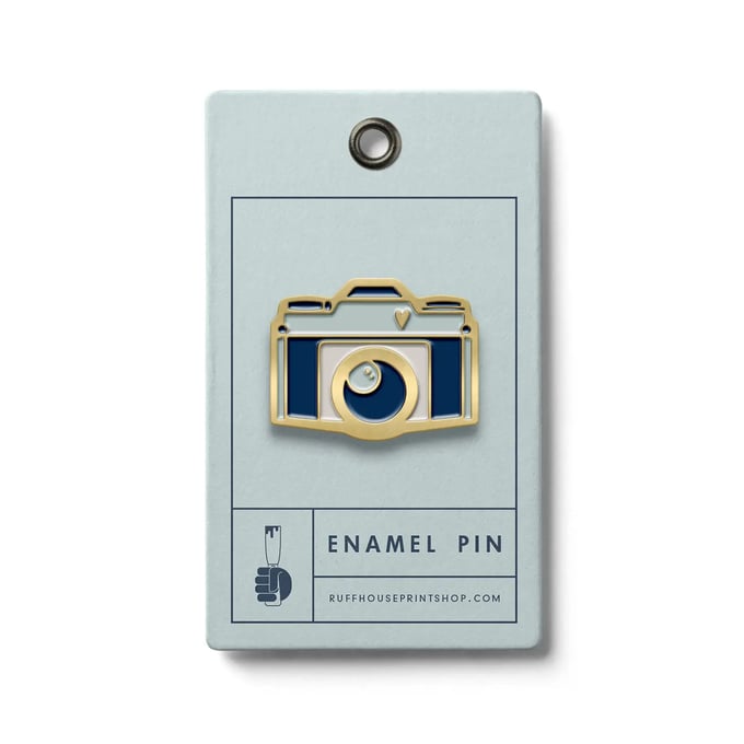 Image of Camera Enamel Pin