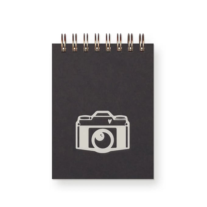 Image of Camera Mini Jotter Notebook