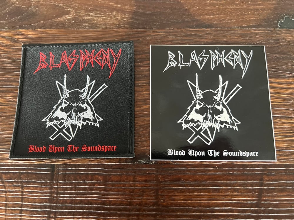Blasphemy - blood upon the soundspace red Vinyl