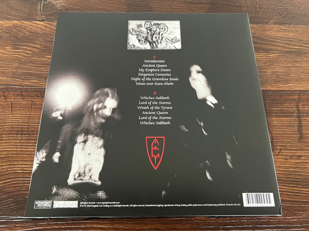 Emperor - WRATH OF THE TYRANT TRANSPARENT RED VINYL