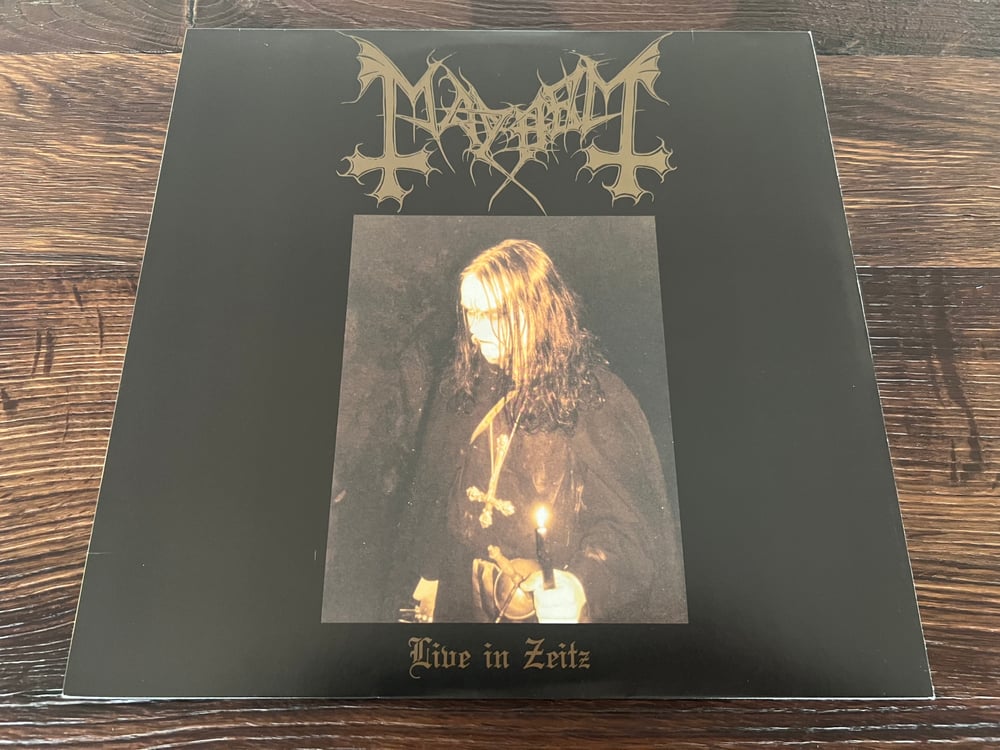 Mayhem - Live in Zeitz Gold Vinyl "1000 Copies" Rare!