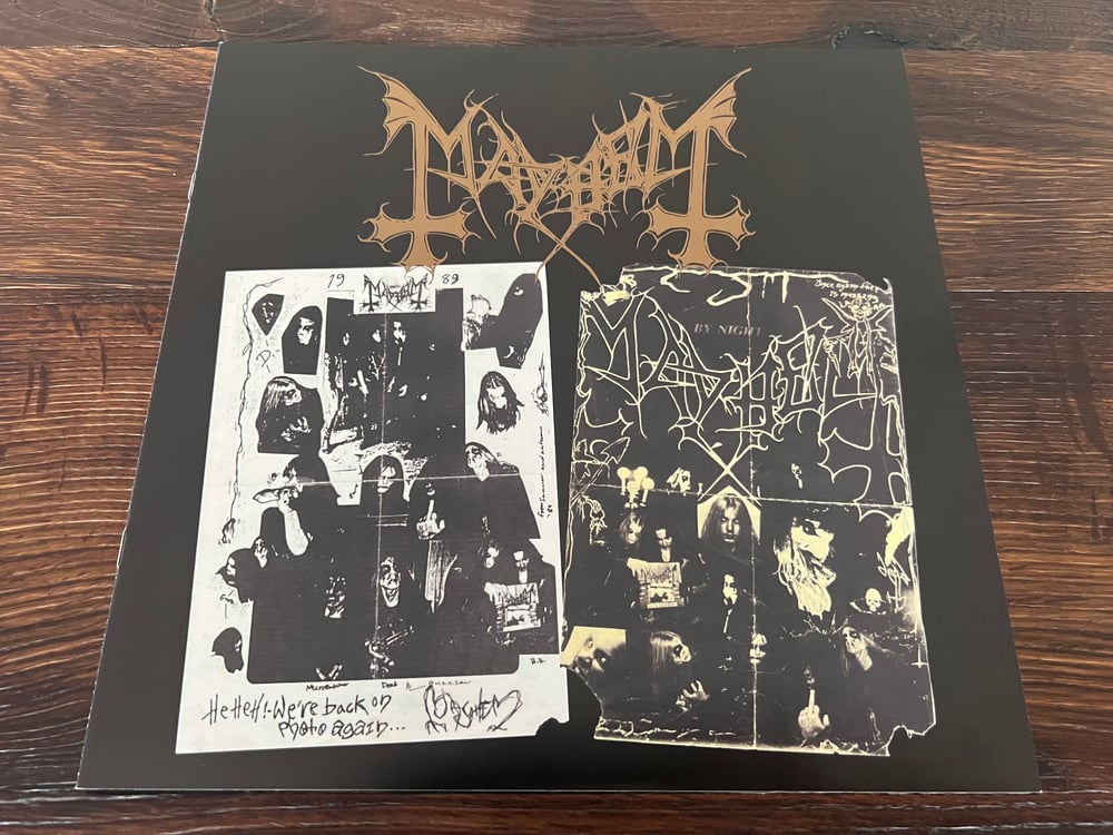 Mayhem - Live in Zeitz Gold Vinyl "1000 Copies" Rare!