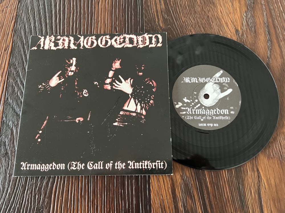 Vargsang / Armaggedon Split-7", 2004, Limited Edition
