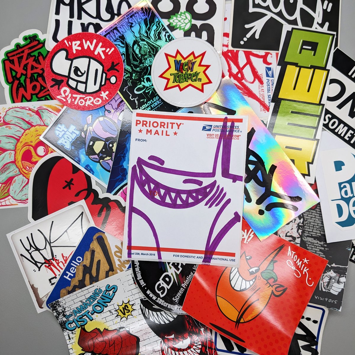 Image of Sharpy & Friends - Assorted Sticker Pack