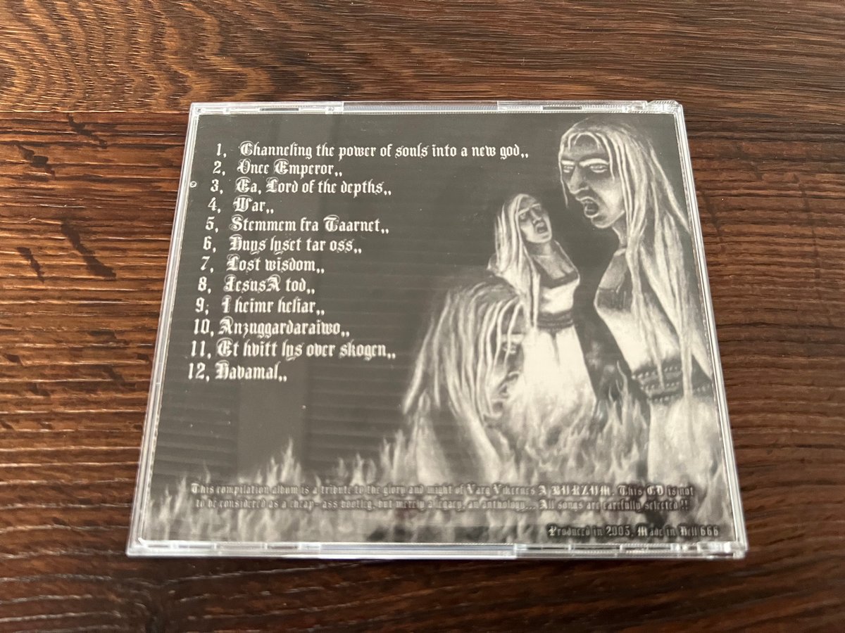 Burzum - Anthology - Lord of Darkness CD | Deathcrush Records