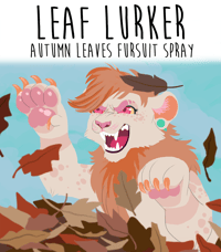 Image 2 of Leaf Lurker - 4 oz Fursuit Spray, autumn leaves scent