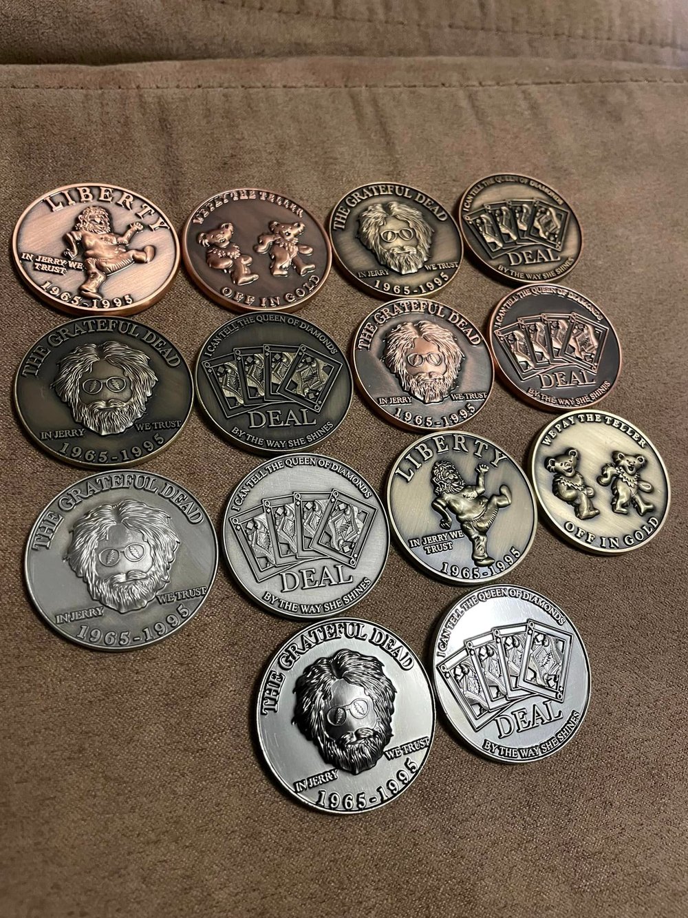 Deal And Pay the Teller coin sets