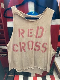 Image 1 of RED CROSS T SHIRT home made 