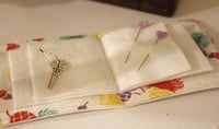 Image 4 of Vintage Embroidery & Feedsack Needlebook
