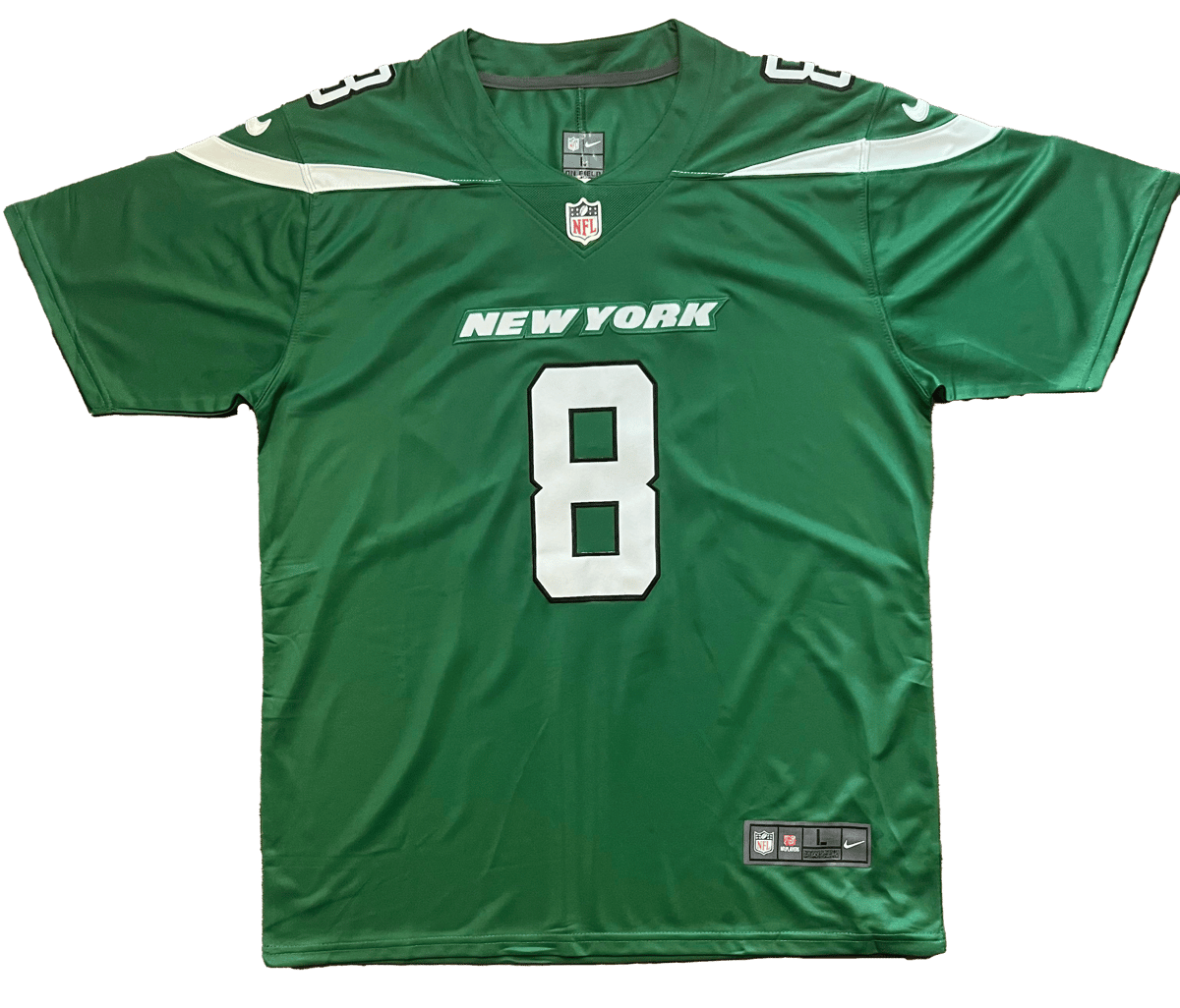 Aaron Rodgers New York Jets Green Jersey