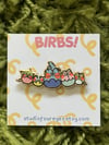 Birb Enamel Pin