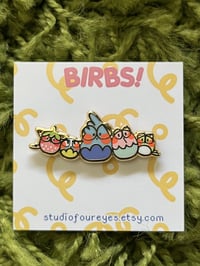 Image 1 of Birb Enamel Pin