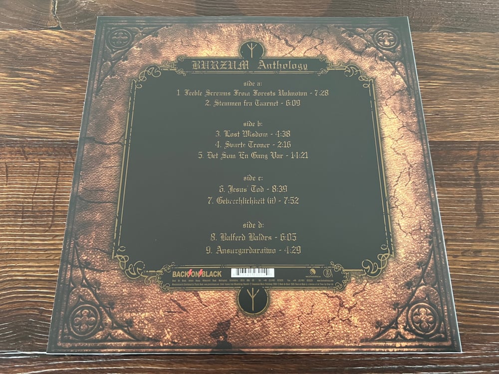 Burzum - Anthology Vinyl 