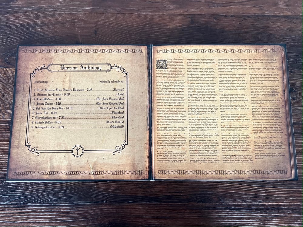 Burzum - Anthology Vinyl 