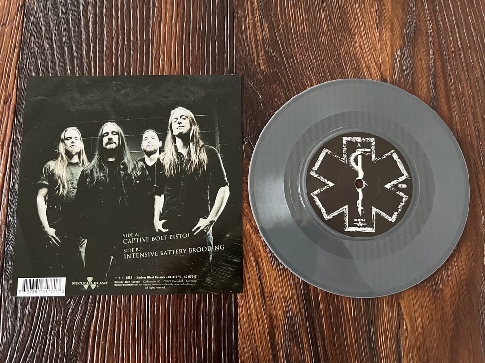 Carcass: Captive Bolt Pistol 7 " 45 RPM 2013 Ltd.Edition Gray Vinyl