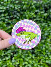 Hootin' and Hollerin' Cowboy Frog