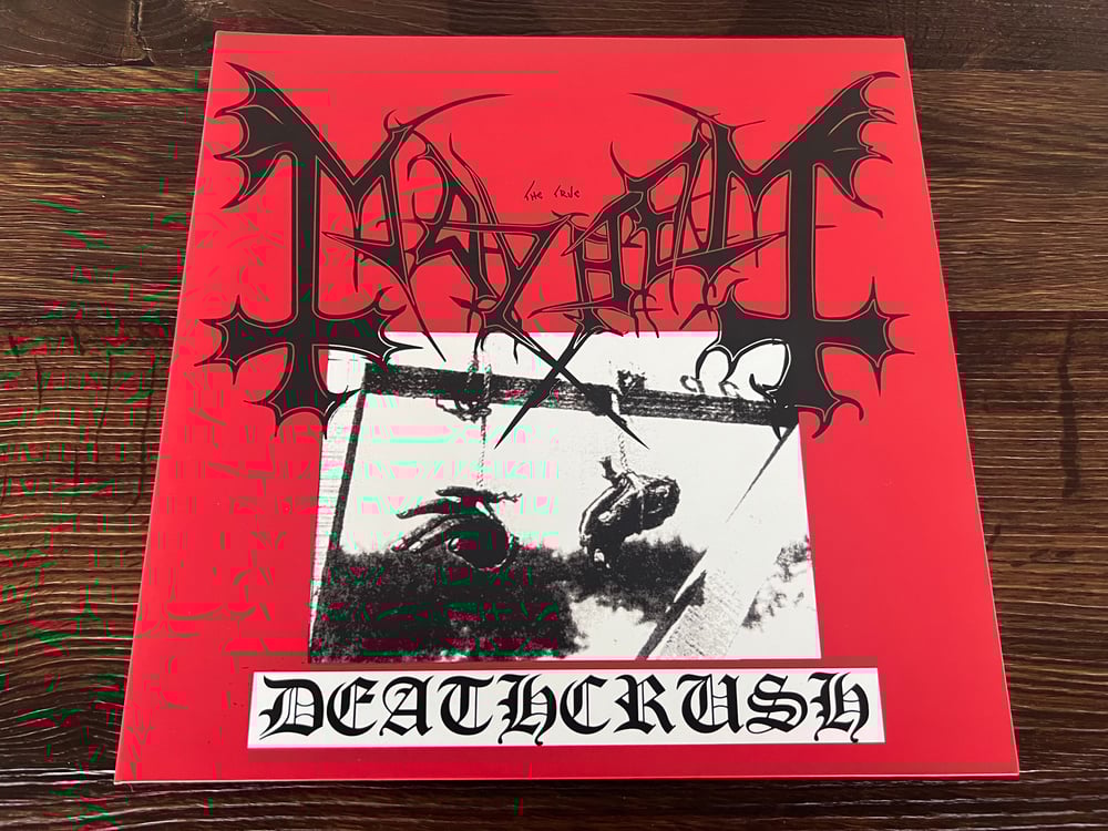 Mayhem - Deathcrush  Reissue Vinyl 