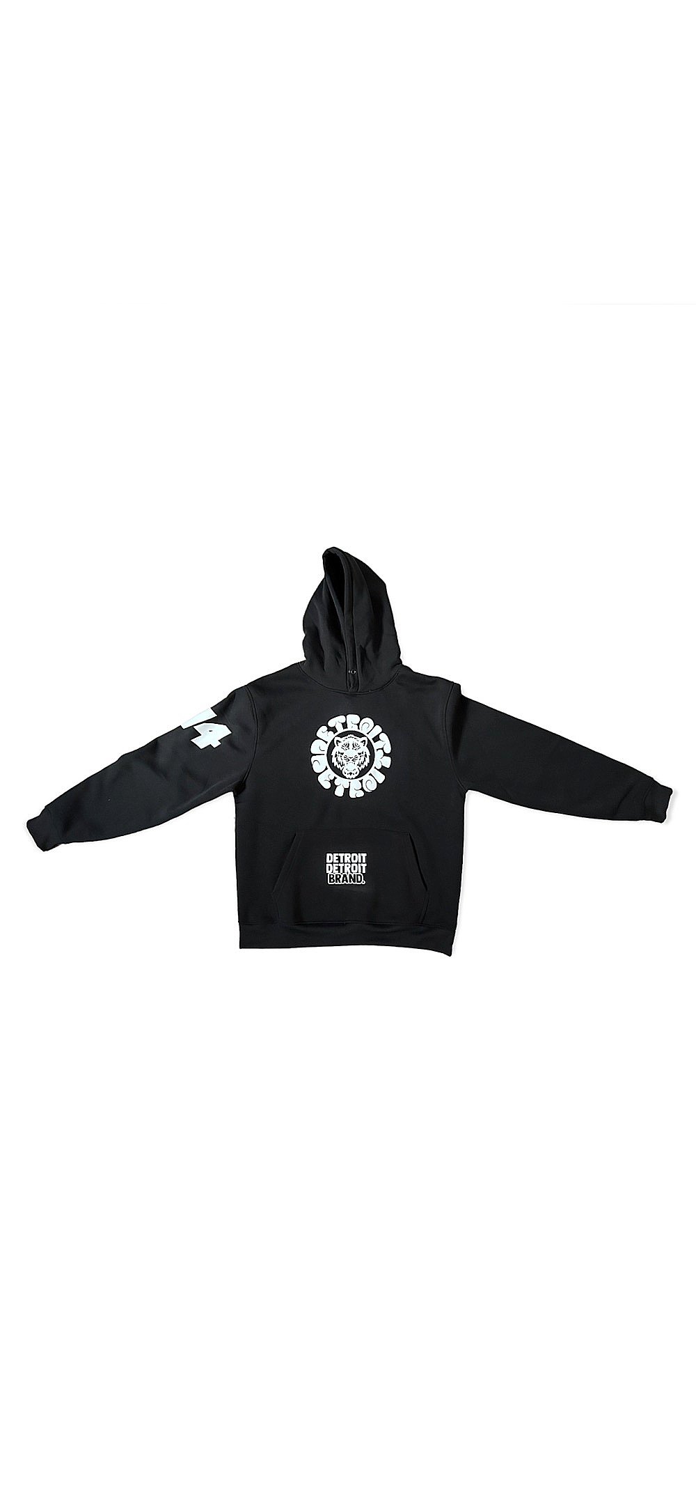 Image of Detroit Brand Signature Logo Hoodie (Black)