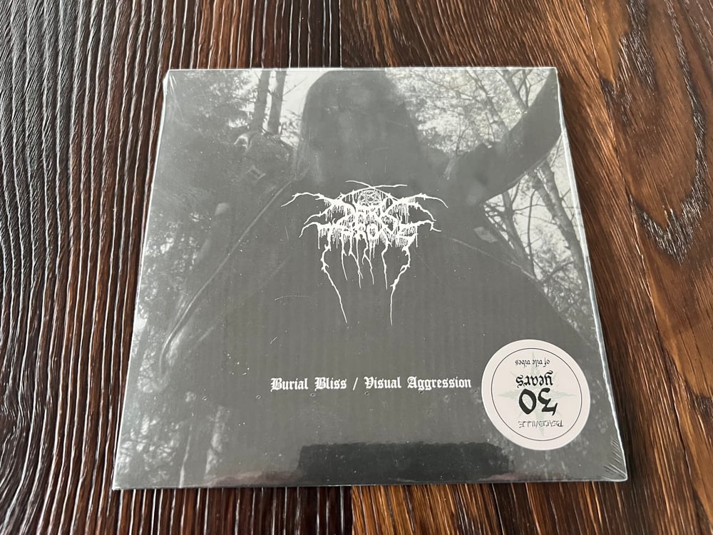 Darkthrone - Burial Bliss / Visual Aggression 7" Single SEALED
