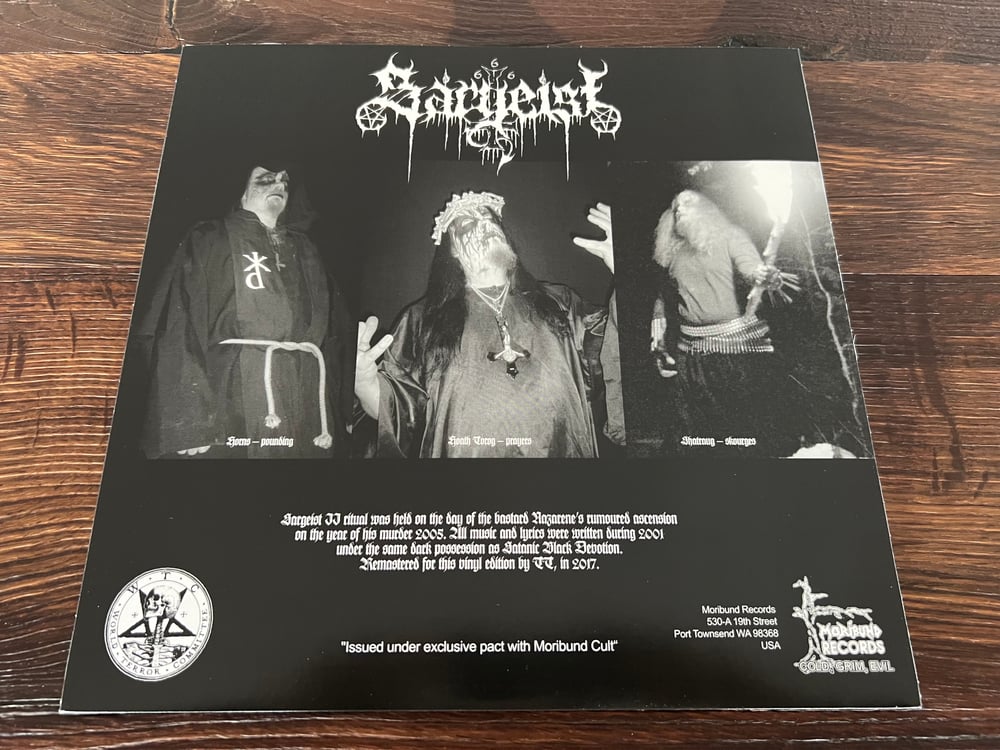 Sargeist - Disciple of the heinous path Vinyl