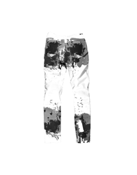 Image 2 of Painted white jean