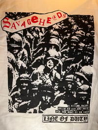 Image 1 of SAVAGEHEADS “SERVICE TO YOUR COUNTRY” US TOUR SHIRT