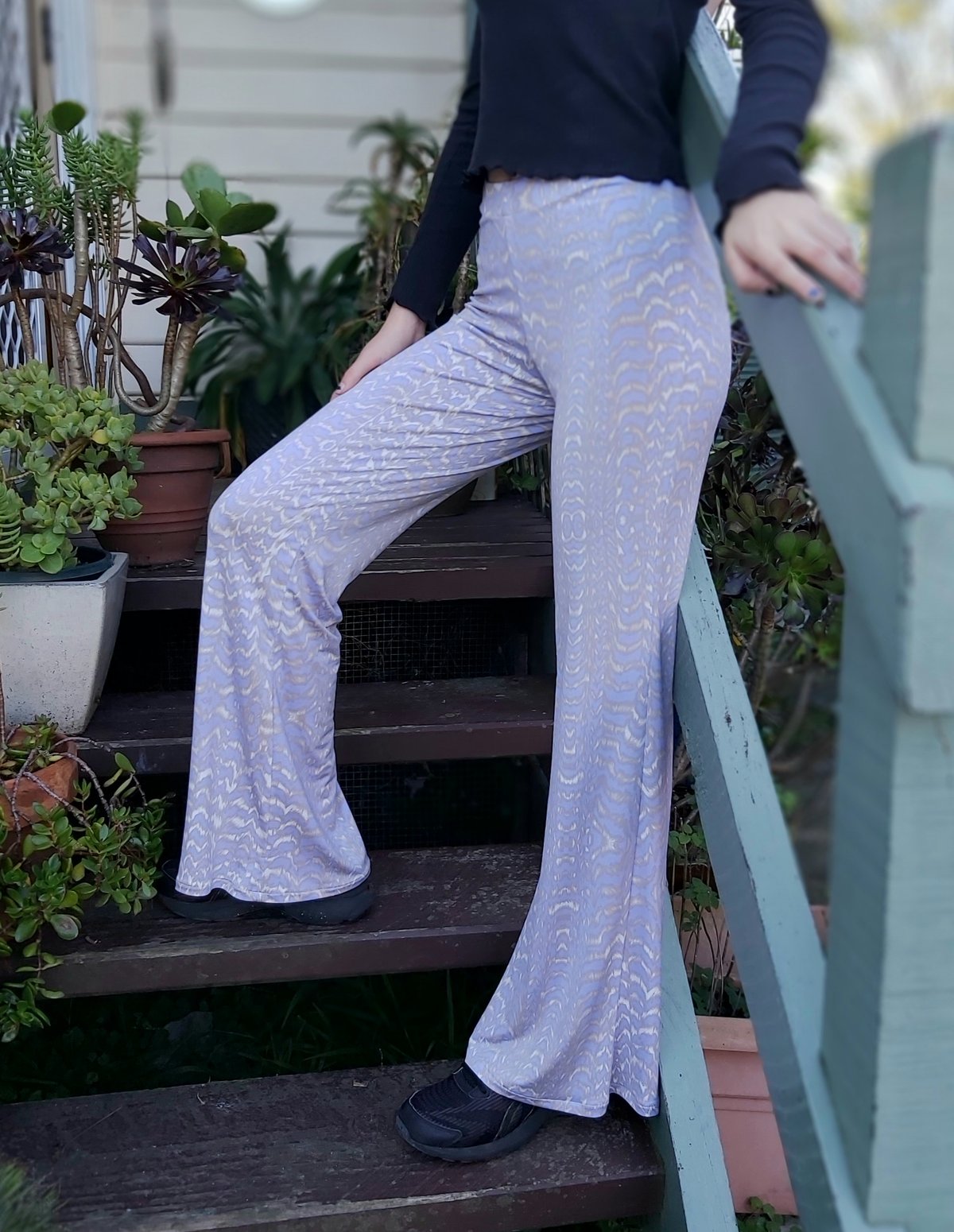 Image of Lilac ripple KAT pants
