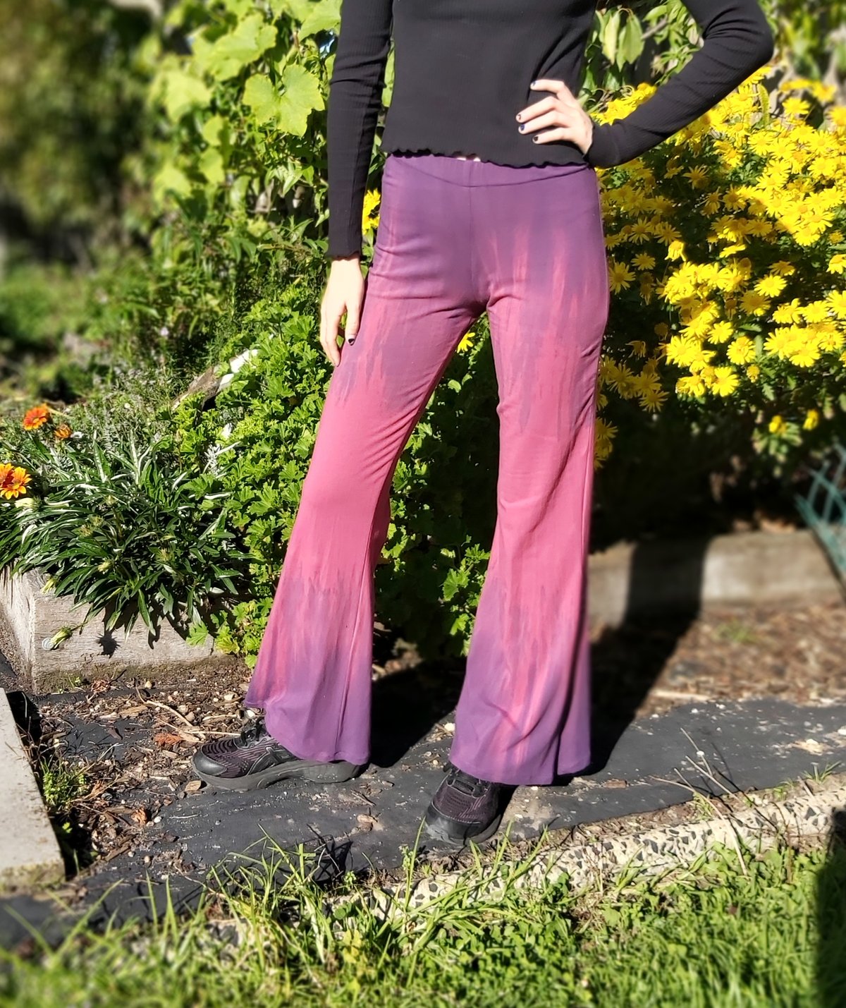 Image of Pink/purple ombre KAT pants