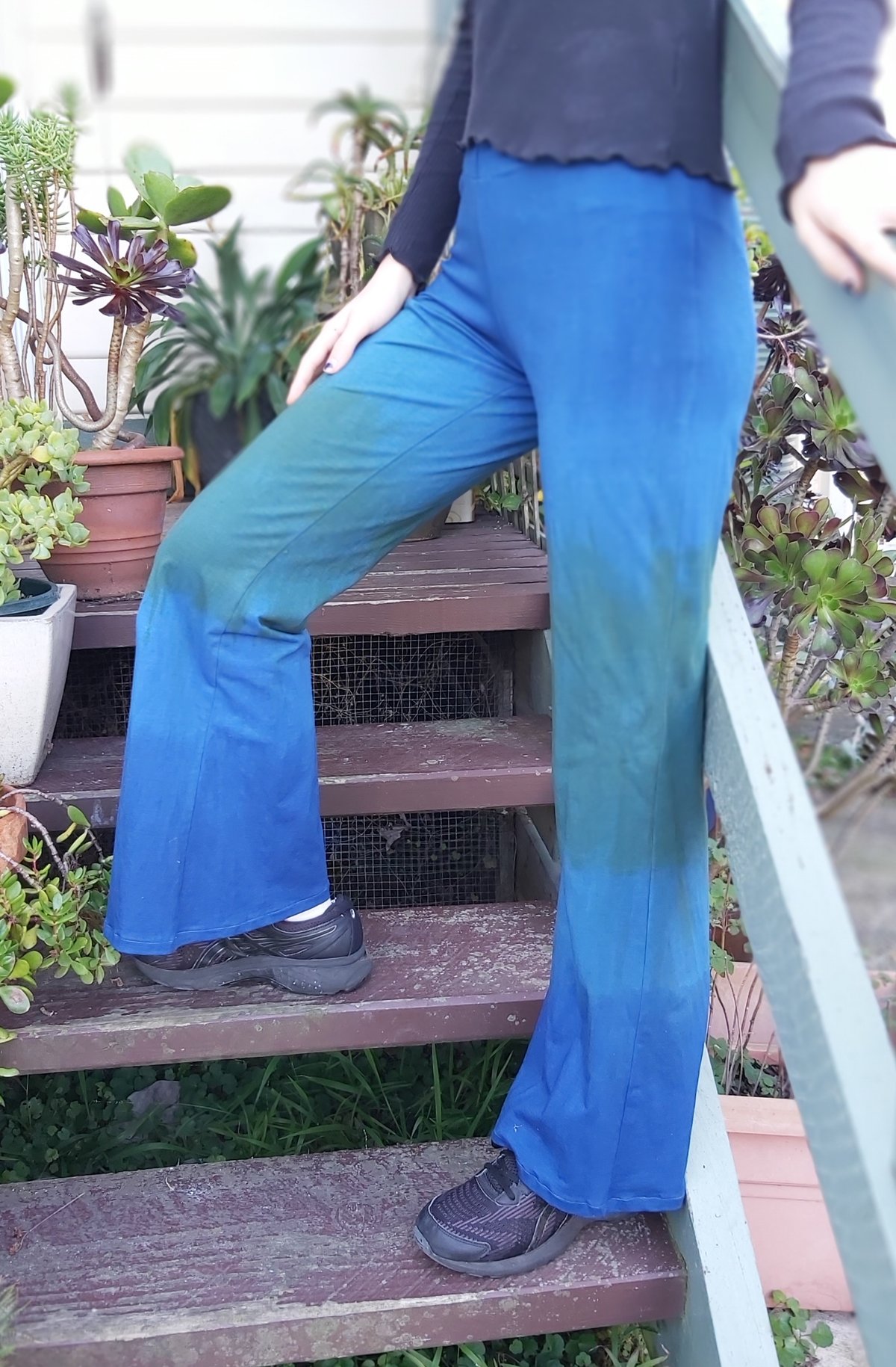 Image of Blue/green Ombre KAT pants