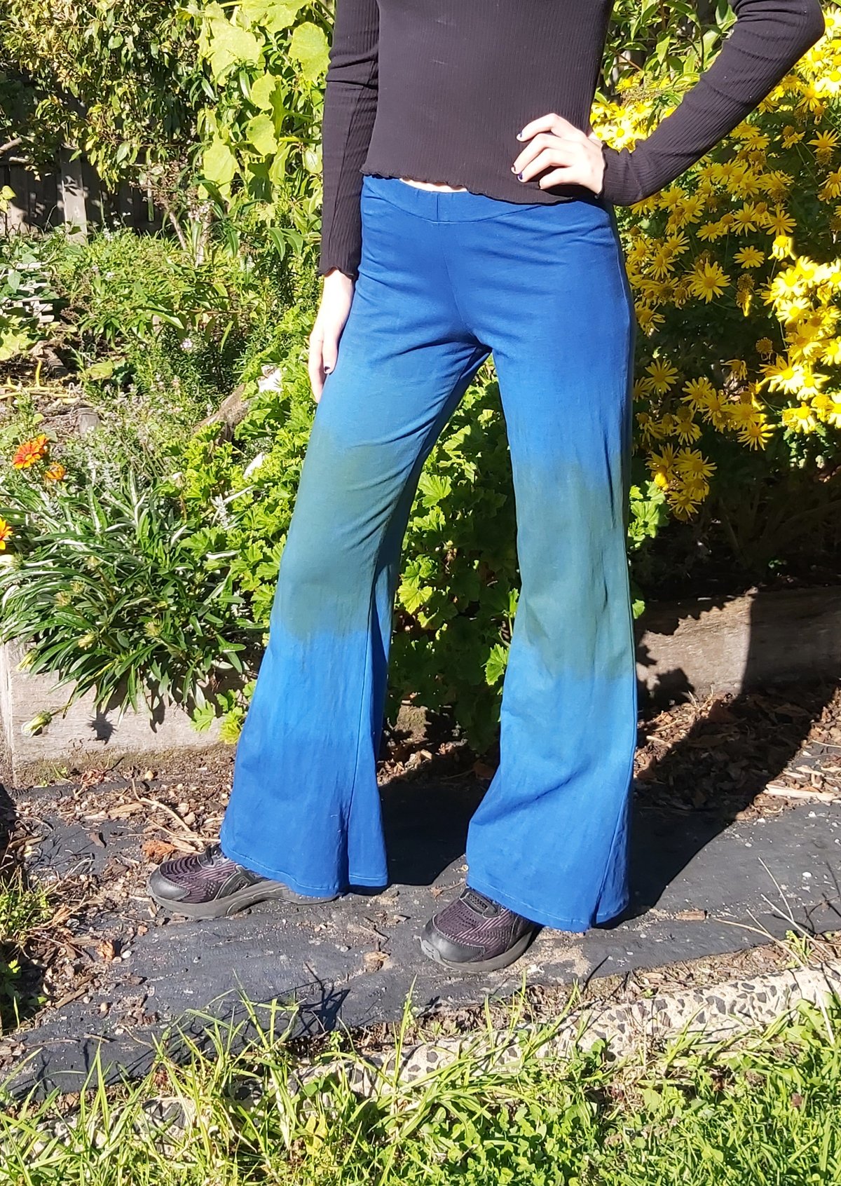 Image of Blue/green Ombre KAT pants