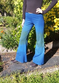 Image 1 of Blue/green Ombre KAT pants