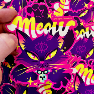 Image of Meow 5" Sticker