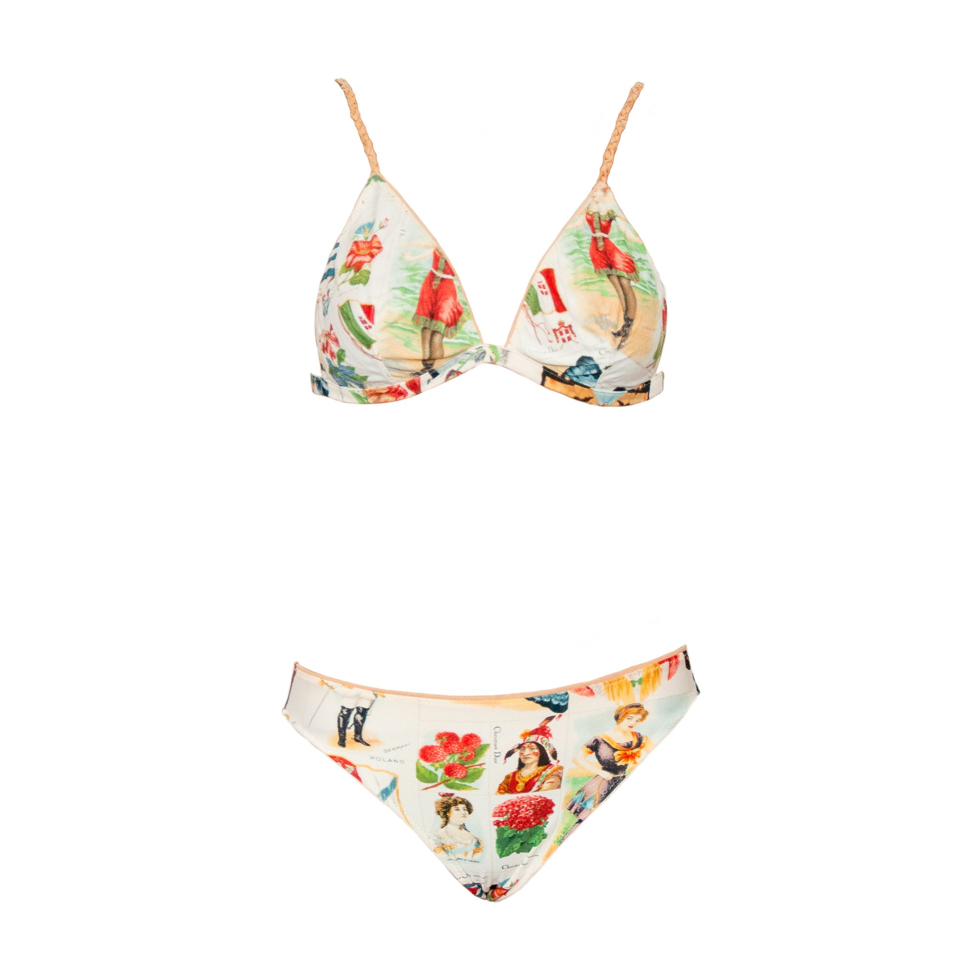 Image of Christian Dior by Galliano 2002 Stamp Bikini
