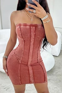 Slim Fit Mini Tube Dress