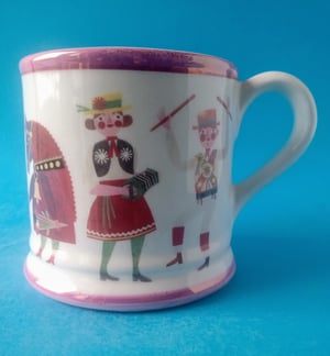 Merrie England morris dancers mug