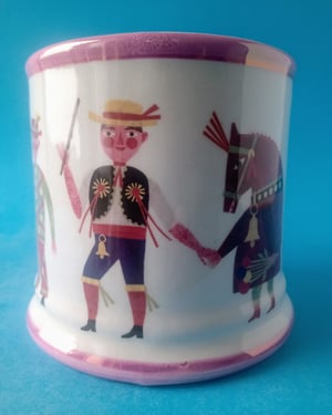 Merrie England morris dancers mug