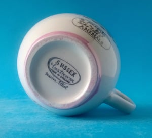 Boy and lion tea cup