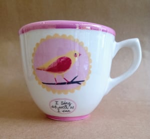 Canary tea cup
