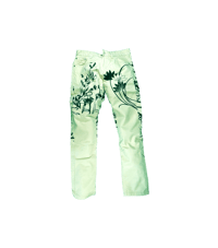 Image 1 of Custom painted jean