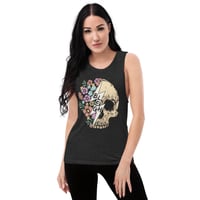 Image 3 of WOMEN'S BLEGH BOLT MUSCLE TANK