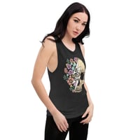 Image 1 of WOMEN'S BLEGH BOLT MUSCLE TANK